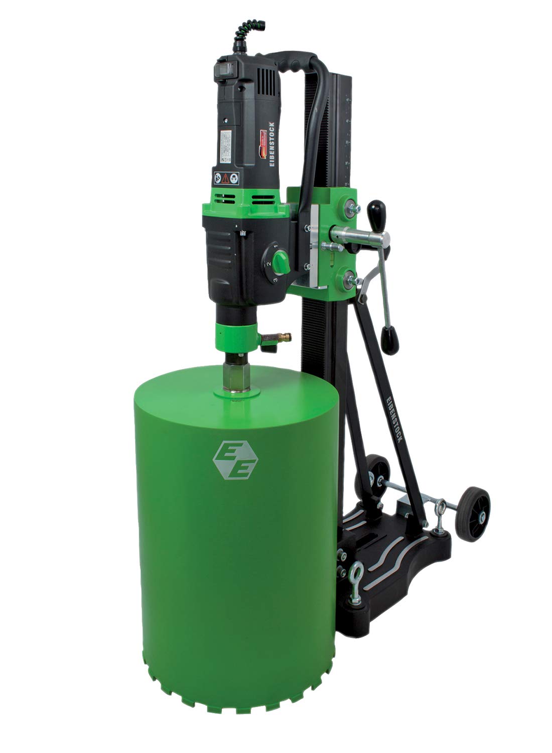 CS Unitec | EBM 352/3 PSA | Diamond Wet Core Drill Motor with Anchor Stand for Reinforced Concrete. High Torque, 20 Amp, Drilling Capacity up to 14” Diameter (with Spacer) – Made in Germany