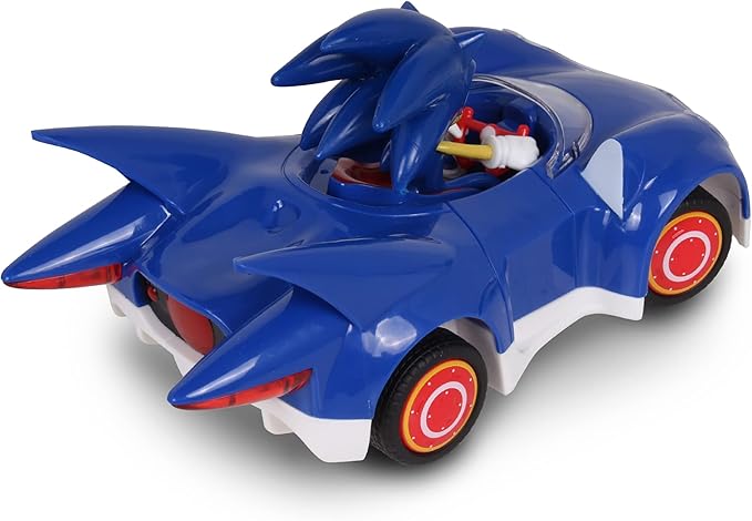 Sonic &amp Sega All-Stars Racing RC: Sonic - NKOK (681) 1:28 Scale 2.4GHz Remote Controlled Car 6.5 Compact Design Officially Licensed Sega Sonic The Hedgehog Battery Powered Ages 6+