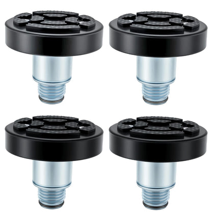 atsuch 50mm 4pcs Shaft Screw Up Car Lift Feet Pads Compatible with Bendpak Maxjax 2 Post Lift w/Rubber Bracket, 4-9 cm Heightened Car Lifts Bridge Jack Car Heightening Feet Tray (50mm 4pcs)