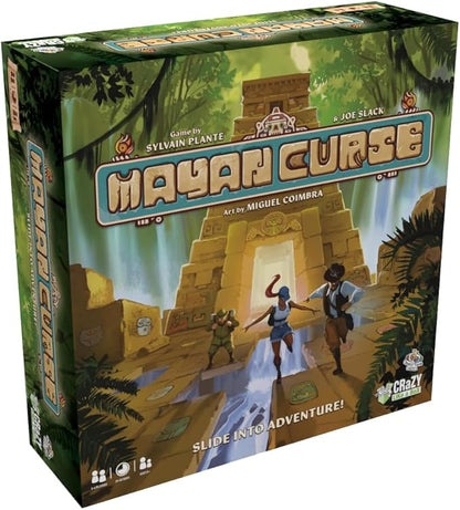Mayan Curse – Thrilling Puzzly Board Games for Adults &amp Kids Strategic Family Games for Game Night Party Game with Fantasy Adventure &amp Suspense Ideal Gift for Boardgame Lovers