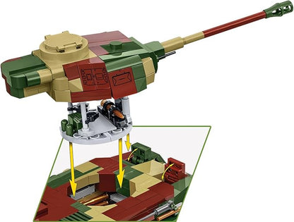 COBI Historical Collection WWII PzKpfw IV Ausf. G Tank Building Set 1107 Pieces
