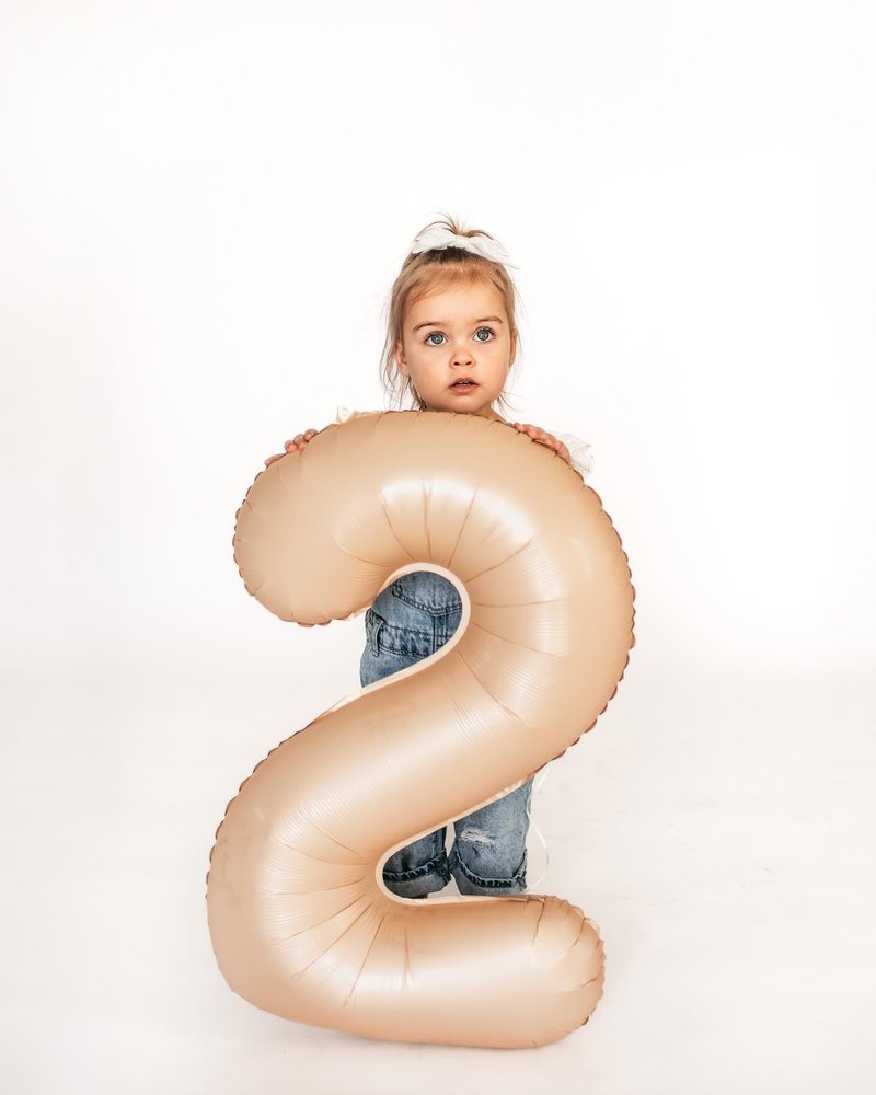 Light Brown Number 24 Balloon 40 inch, Tan 24 Number Balloons, Khaki 24th Sandy Brown Birthday Decorations, Beige 24 Year Old Women Men Light Brown Party Supplies