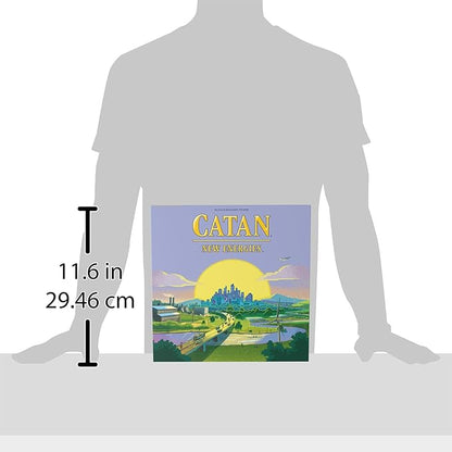 CATAN New Energies Board Game - Sustainable Resources &amp Strategy Classic Gameplay with a Modern Twist! Family Game for Kids and Adults Ages 12+ 3-4 Players 90 Min Playtime Made by CATAN Studi