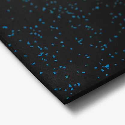 IncStores 4' x 6' Premium Durable Rubber Mat Home or Commercial Gym Flooring (Blue)