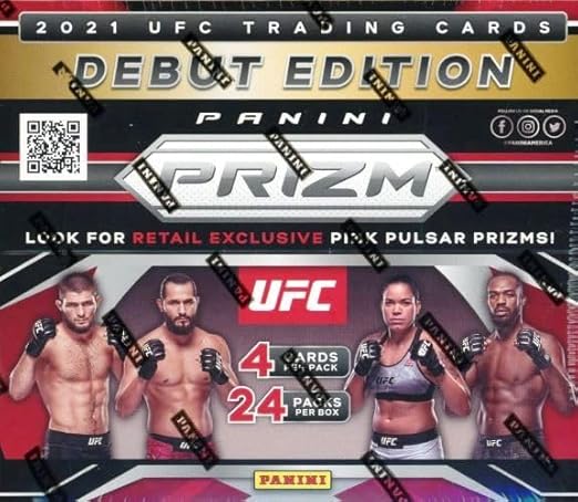2021 Panini PRIZM UFC MASSIVE 24 Pack Factory Sealed Retail Box with 12 PRIZM PARALLELS &amp 12 INSERTS! Look for AUTOS &amp PRIZMS of Conor McGregor Khabib Nurmagomedov Georges St-Pierre &amp Mo