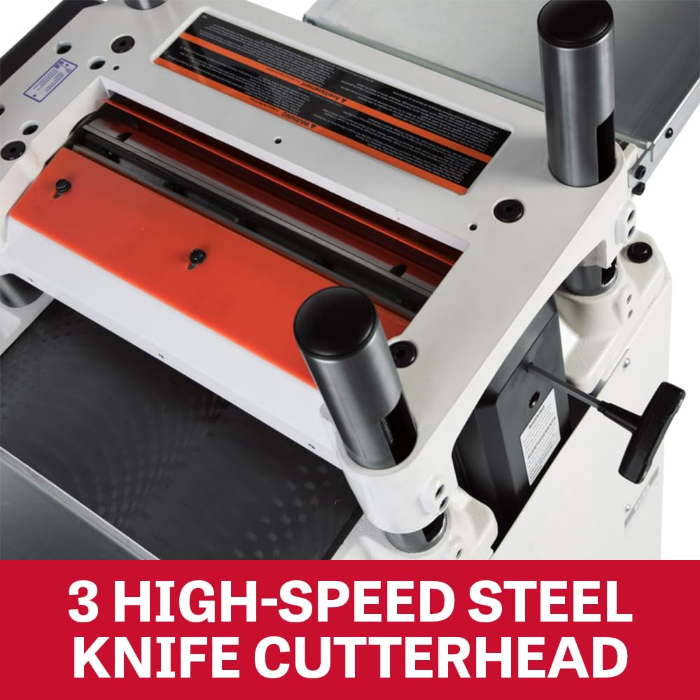 JET 15-Inch Planer, Straight Knife Cutterhead, 3 HP, 230V 1Ph (JWP-15B)