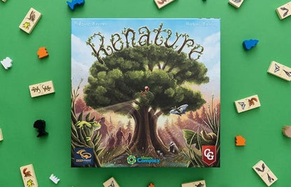 Capstone Games: Renature Strategy Board Game Transform The Polluted Valley Into a Thriving Ecosystem Easy to Follow Rules Ages 14 and Up