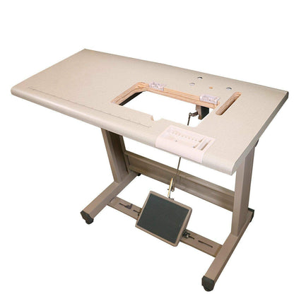 Industrial Sewing Machine Juki DDL-8100 Lockstitch Servo Motor + Table Stand Cut Juki DDL8700 + LED Lamp+ Commercial Grade Sewing Machine