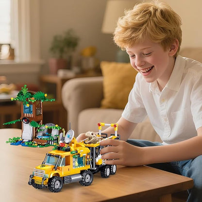546 Pcs Dinosaurs Building Blocks Set Dinosaur Toys for Age 6+YearsDinosaur Park World Construction Dino Birthday Gifts for Boys