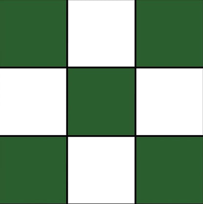 Bobby Fischer Tournament Roll Up Travel Chess Board - 20 inches - Mousepad Style with Green Squares by WE Games