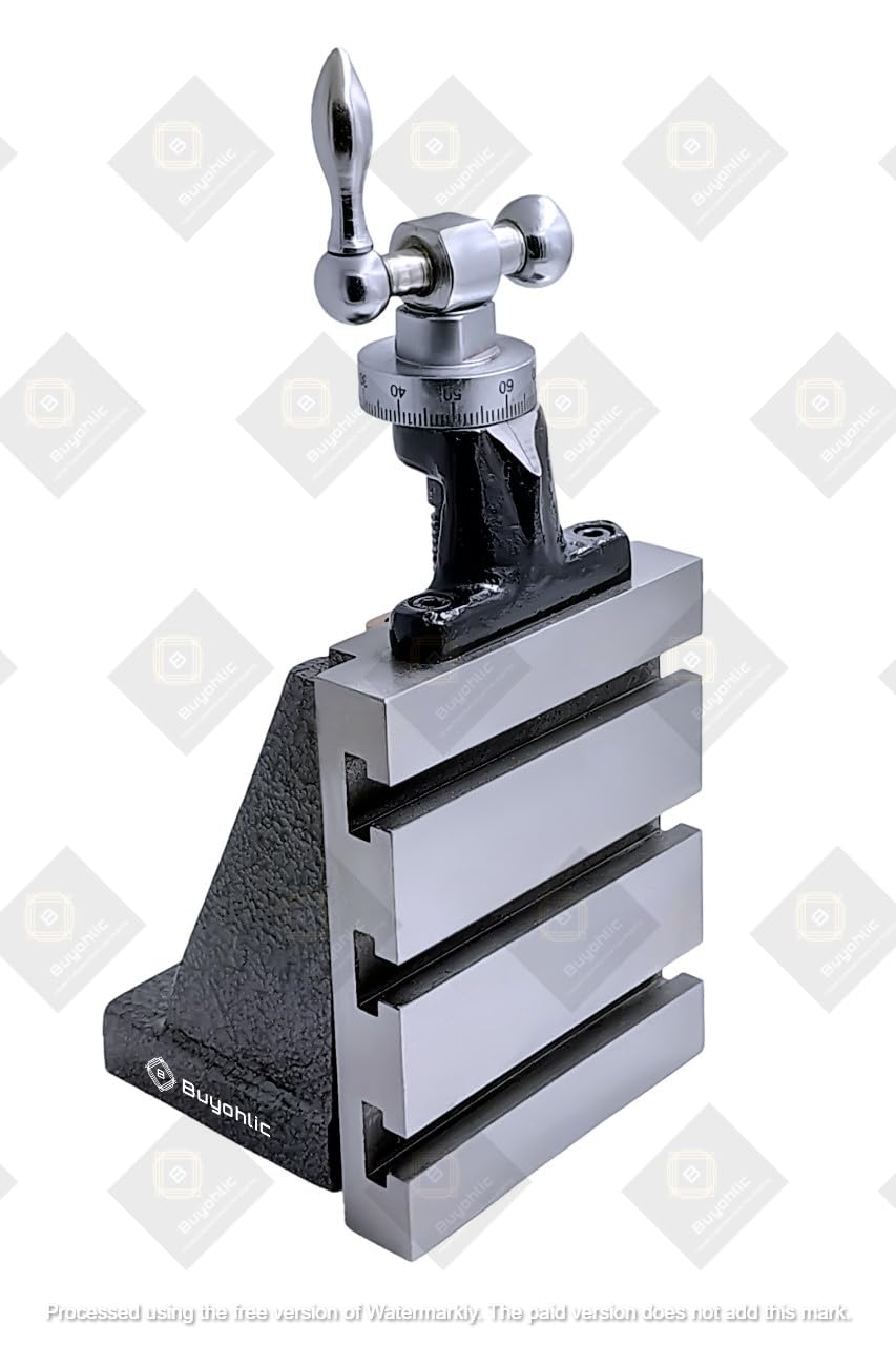 Buyohlic Lathe Milling Vertical Slide 100 x 125 mm- Fixed Base