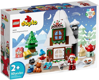 Lego® DUPLO® Santa's Gingerbread House 10976 Building Toy Christmas Playset for Preschoolers and Kids Aged 2+