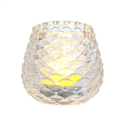 Decorative Candle Holder, Creative Pinecone Shaped Candle Cup, Exquisitely Crafted Glass Candle Holder, Aromatherapy Candle Holder, Candle Holder