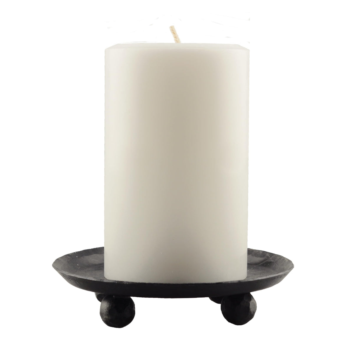 Northern Lights Candles - Blacksmith Pillar Plate - 58459