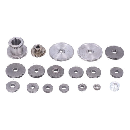 Metal Gears, Mini Gears Set, Metal Lathe Gears Kit Multiple Sizes Mini Lathe Replacement Gears for Cutting Machine for CJ0618 Mini Lathes & Milling Machines
