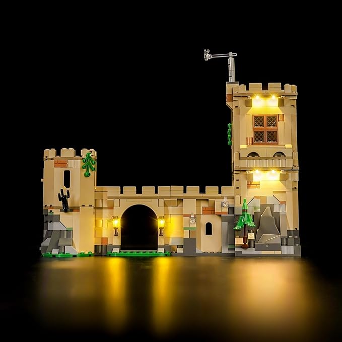 Upgraded Led Light Kit Compatible with Lego Flying Lessons Building Set Lights Decoration Compatible with Lego 76447 (Model Not Included)