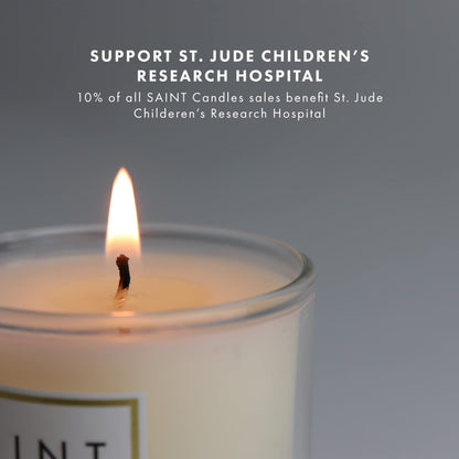 SAINT The Intention Collection Votive Candles, Soy Coconut Scented Candle Set with Prayer Coin, Non-Toxic Aromatherapy Soy Candles, 4 20-Hour Long Burning Candles
