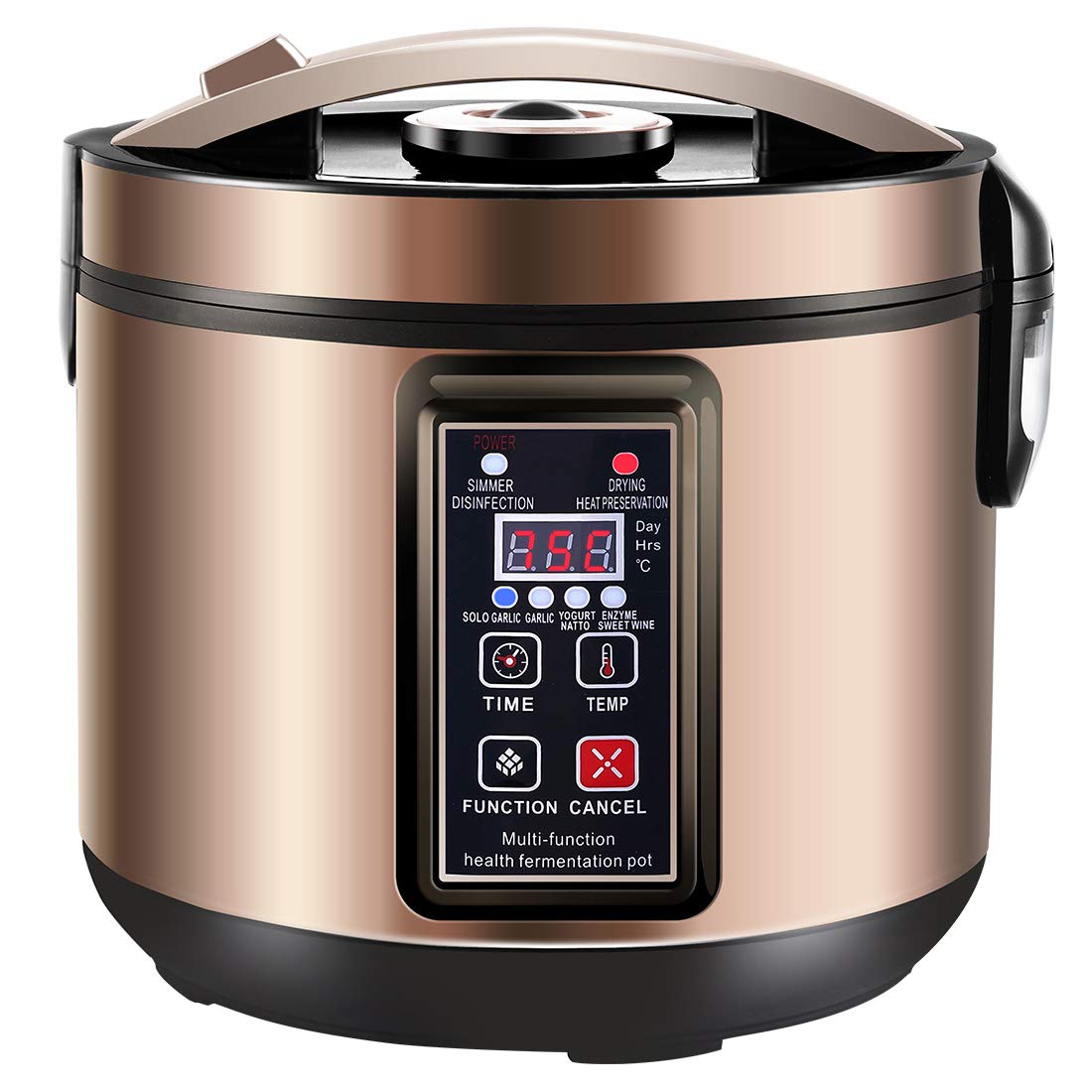 MLGB 6L Black Garlic Fermenter,Yogurt Maker with Adjustable Temperature & Time Control,Kimchi machine,Sweet Rice Wine Maker Full Automatic,Natto Maker,FCC UL Listed