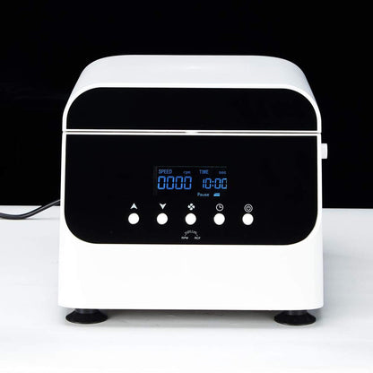Lab PRP Centrifuge Machine, DEJUN 4 x 100ml Lab Benchtop Centrifuges 4000rpm Laboratory Low Speed Centrifugal Machine Aluminum Alloy Rotor with 0-99min Timer and LCD Display 110V