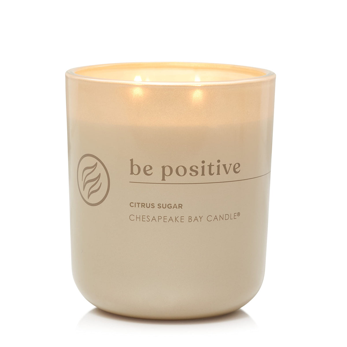 Chesapeake Bay Candle Intentions Collection Candle Be Positive: Perspective is everything (Citrus Sugar) 13 oz Home Décor