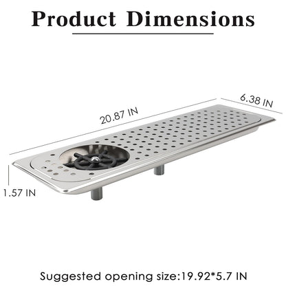 Glass Cleaning Machine, Stainless Steel Countertop Commercial Pitcher Cleaning Machine, Kitchen Sink Coffee Bar Coffee Milk Tea Cup Glass Cup Cleaning Machine (Silvery)