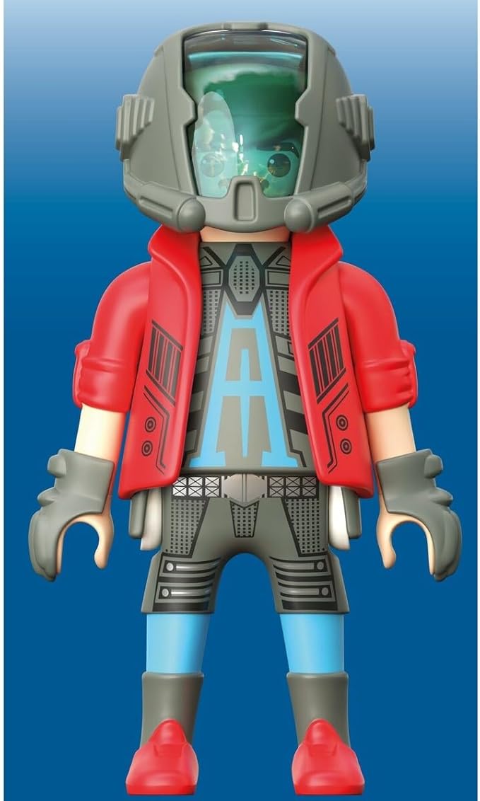 Playmobil Hero with Vehicle
