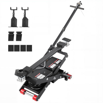 VEVOR Air Portable Car Lift, 6613 lbs/3 Ton Capacity, 21.7 inch Max Height, Adjustable Portable Air Car Lift with Airbag, Support Stands, Wheel Chocks, Rubber Pads, Heavy-Duty for Sedan SUV Pickup