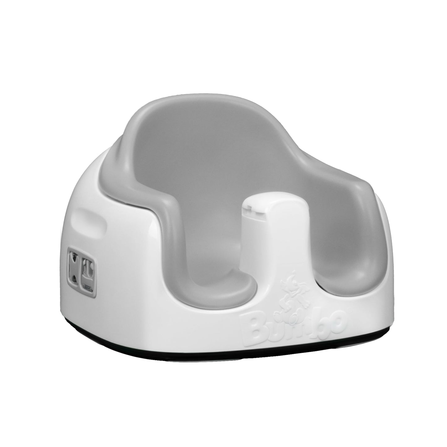 Bumbo 3-in-1 Multi-Seat for 6 to 36 Months, Travel Baby Feeding & Play Floor Seat, All-in-One Portable Booster with Tray & Toddler High Chair, Cool Grey