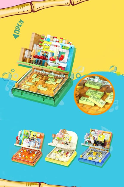 Exquisite Toy Building Block Box Set Series Pineapple House Building Blocks Birthday Gifts for Boys and Girl with Themed Characters for 14+ Teenagers &amp Adults