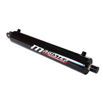 Magister Hydraulics Log Splitter Cylinder 4 in Bore x 24 in Stroke x 1.75 in Rod - Welded Double Acting Hydraulic Cylinder for Wood Splitter - Heavy-Duty Log Splitter Ram 4x24