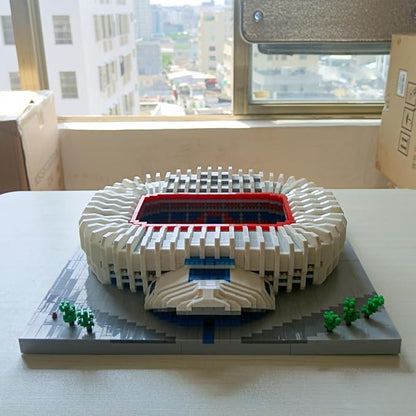 3800+ Paris Soccer Stadium Micro Bricks Building Kit for Adult Fans Pride- 3D Puzzle Artistic Challenge &amp Home Decor Piece
