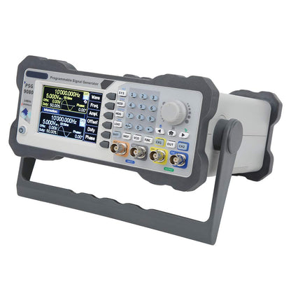 PSG9080 Programmable DDS Signal Generator 80MHz Dual Channel Arbitrary Waveform Function Generator Frequency Meter 300 MSa/s Counter High Precision 3.5inch Screen for Industrial Debugging