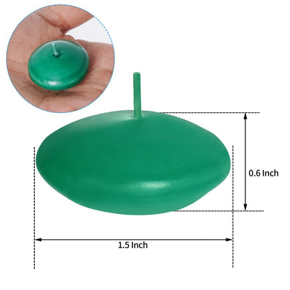 20 Pcs Floating Candles Centerpieces, 1.5 Inch Unscented Floating Candles Small Decoration for Valentine's Day, Thanksgiving, Wedding and Home Decor