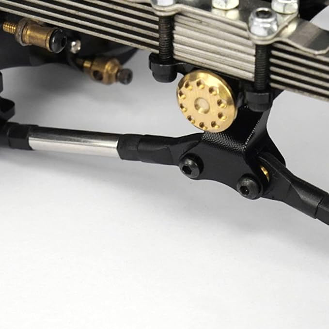 Parts &amp Accessories RC Car LESU Metal Rear Suspension Set for 1/14 Tamiya/King Hauler RC Truck Axles DIY Model