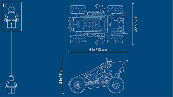 LEGO BATMAN MOVIE DC The Bat-Dune Buggy 70918 Building Kit (198 piece)