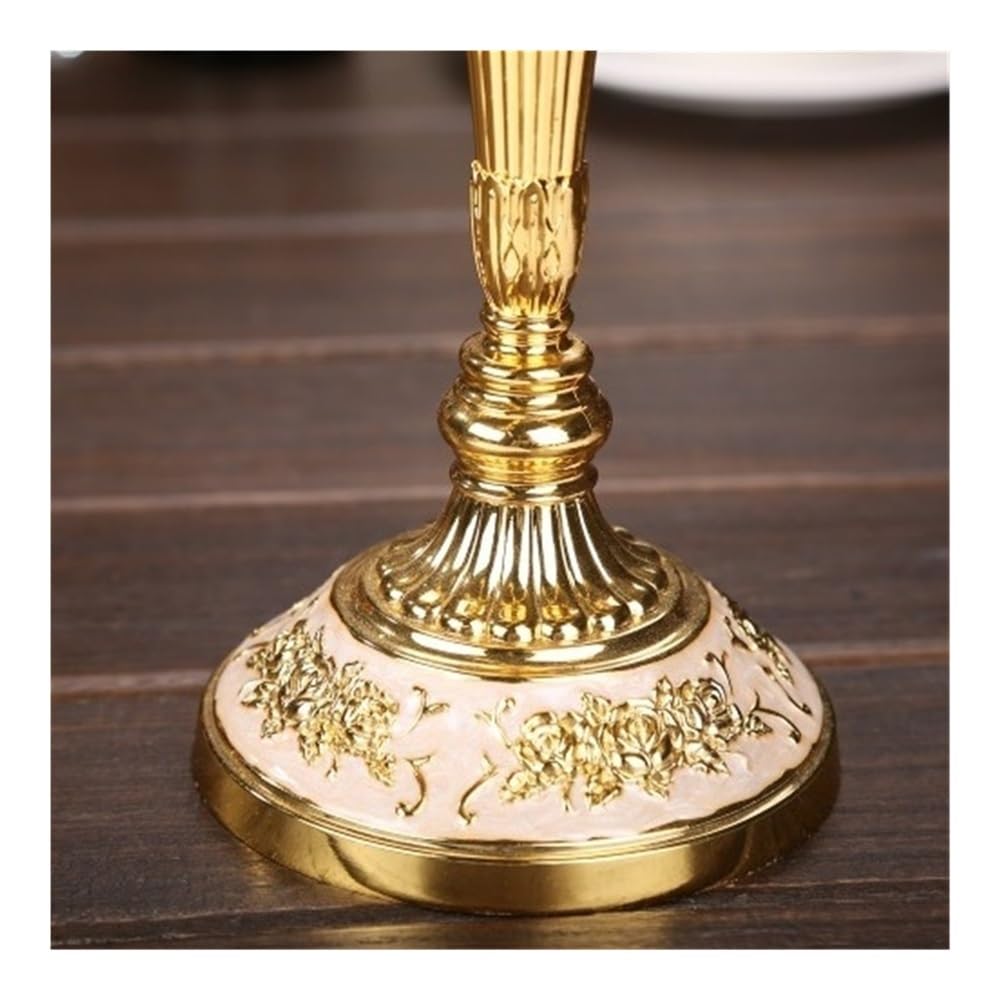 Candle Holder European Retro Five-Head Candle Holder Home Wedding Props Decorative Candlestick