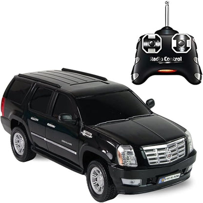 Liberty Imports R/C General Motors Escalade 1:24 Scale Toy Replica Vehicle - Officially Licensed Remote Control SUV with 2.4G Full-Function Technology Working Lights (Black)