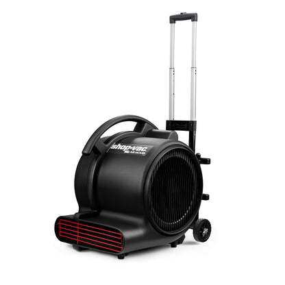 Shop-Vac 5430214 1800 CFM Floor Fan, 3-Speed Air Mover, Blower Fan Heavy Duty Stackable, for Home Commercial, and Janitorial Use
