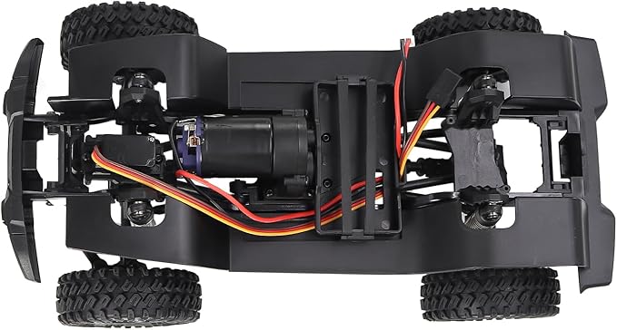 for TRX4M 155mm 6.10in Wheelbase Assembled Frame Chassis Front Rear Axles Gearbox for 1/18 AX-8560 Rc Crawler TRX4-M Bronco Defender
