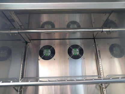 Kolice Commercial Beef Aging Showcase Freezer, Dry Aging Beef Fridge and Cabinet, Steak Aging Machine,Commercial Steak Ager-168L, 3 Tiers, Smart Temperature and Humidity Controller