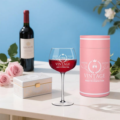 50TH Birthday Gifts for Her Women, Funny Happy 50TH Birthday Decorations for Women, 50 Year Old Gifts for Woman, Unique Wine Glass Gift Ideas for Woman Friends Sister Mom Wife Aunt Turning 50