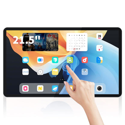 TouchWo 21.5 inch Android 14 Touchscreen Monitor Tablet, 16:9 FHD 1080P, WiFi & BT, Built-in Speakers, RK3576 4GB RAM & 32GB ROM, Smart Board for Classroom, Meeting & Game