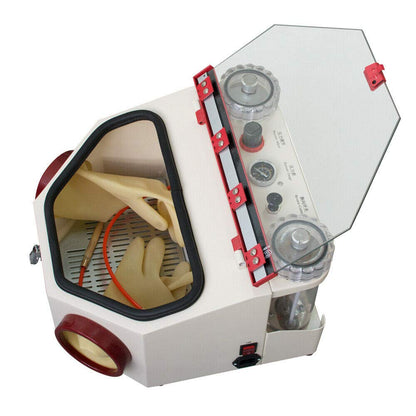 Aries Outlets USA Dental Lab Equipment Twin-Pen Sandblaster Electric Sand Blasting Machine