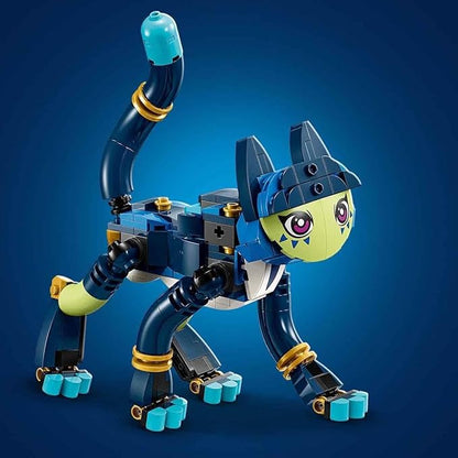LEGO 71476 DREAMZzz Zoey und die Katzeneule Zian Katzenpfau 3 Minifiguren