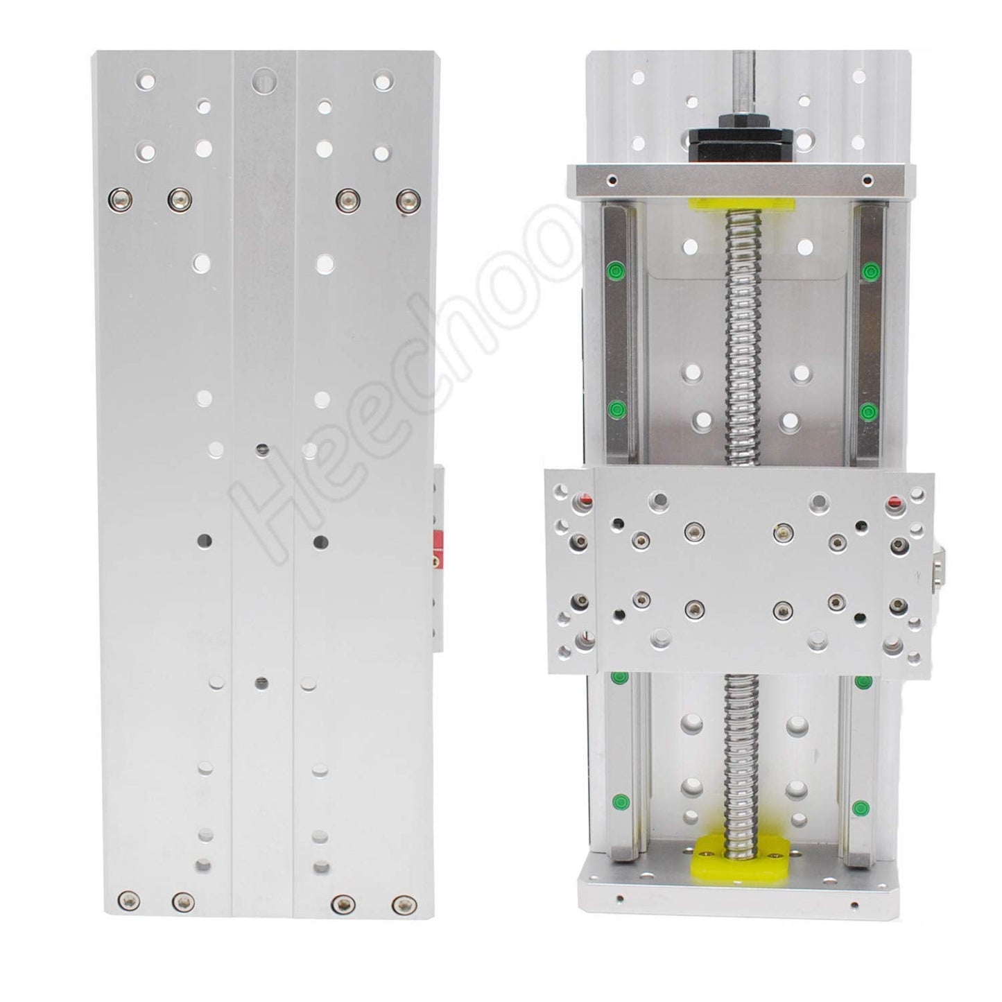 Electric Linear Rail Guide 200mm Ballscrew 1605 Slide Stage Load 250kg Nema23 Motor Base for DIY CNC Z Axis