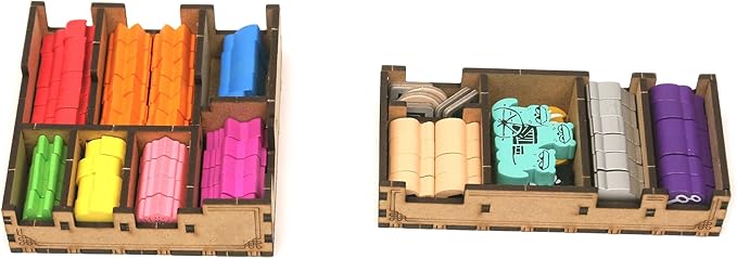 TowerRex Organizer for Root Board Game and Underworld Riverfolk Marauder Clockwork Expansions Storage Insert Accessories Upgrade