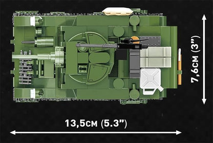 COBI Company of Heroes 3 M3A1 Stuart Tank Building Set 488 Pieces