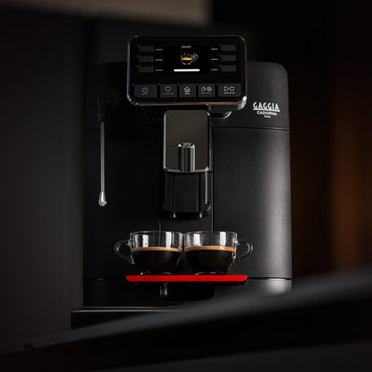 Gaggia Cadorna Barista Plus Super-Automatic Espresso Machine, Black, Medium