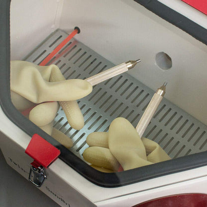 Aries Outlets USA Dental Lab Equipment Twin-Pen Sandblaster Electric Sand Blasting Machine