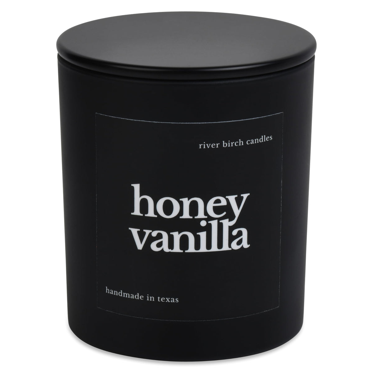 River Birch Candles Honey Vanilla Scented Candle | Premium, All-Natural, Non-Toxic, Soy Wax | 10oz 50 Hr Burn Time | Cozy Relaxing Gifts for Home